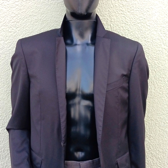 HUGO BOSS MEN'S SUPER 120'S LUXURY BLAZER W/GUABELLO ITALIAN FABRIC (TURKEY) - Picture 6 of 17